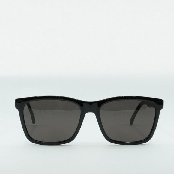 💯 NEW SAINT LAURENT SL318 001 BLACK GREY SUNGLASSES - Picture 2 of 12